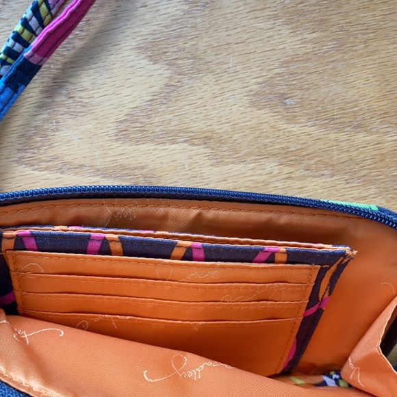 Vera Bradley Multi color ID/Card/Cell Phone holder - Picture 2 of 4